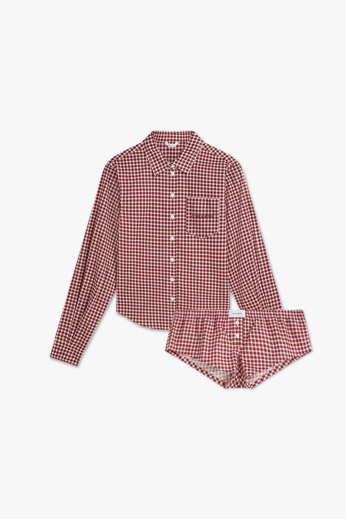 Cheeky Short Set Cherry
